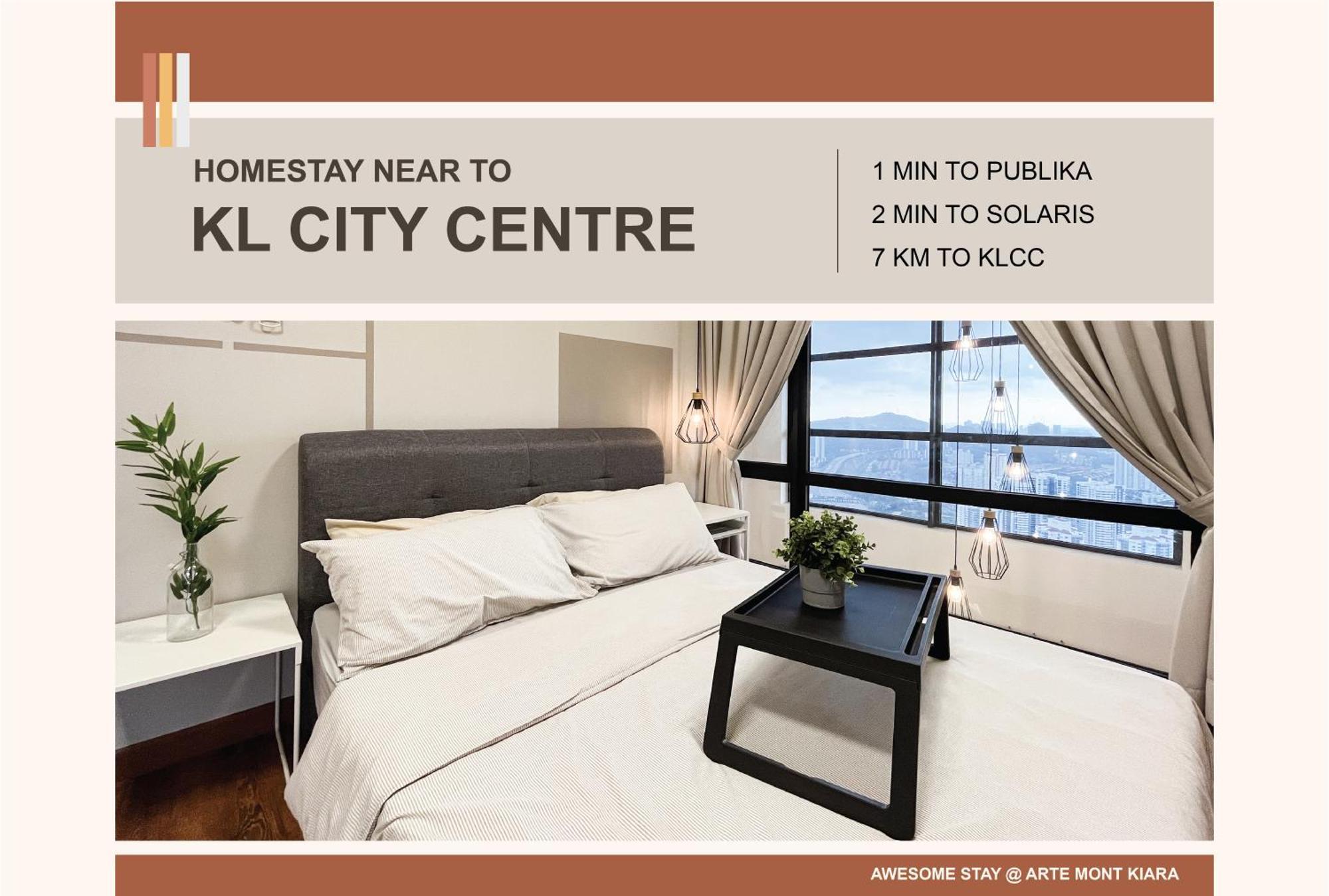 Nj Homestay At Arte Mont Kiara Κουάλα Λουμπούρ Εξωτερικό φωτογραφία